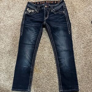 Rock Revival Women's Capri Jeans